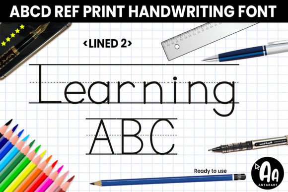 Abcd Ref Lined2: A Designer's Take on a Display Font