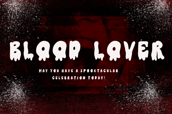 Blood Lover: A Spooky Font for Editorial Design