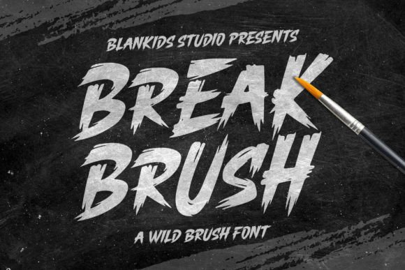 Break Brush Font for Professional Branding
