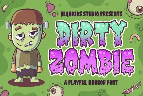 Dirty Zombie Font for Web Design