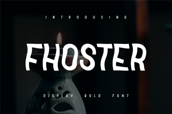 Fhoster: A Wavy Display Font for Creative Branding