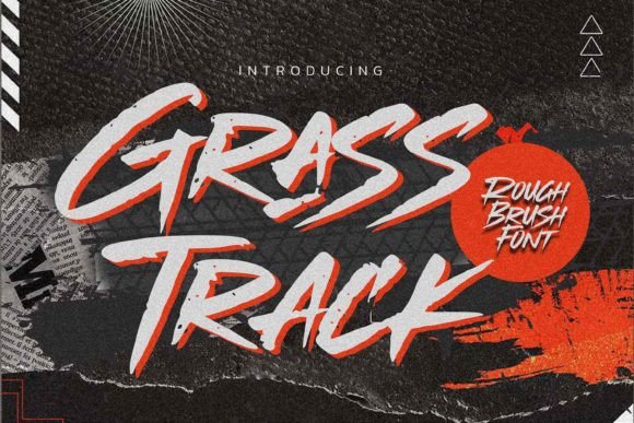 Grasstrack Font Review for Brand Designers