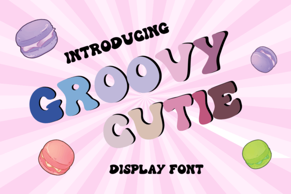 Groovy Cutie: A Playful Display Font for Bold Branding