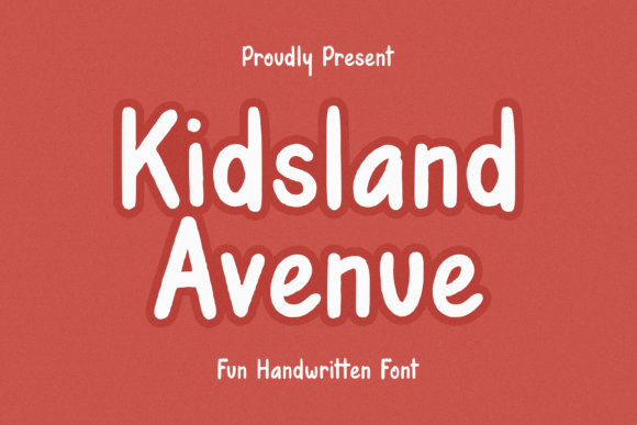 Kidsland Avenue: A Playful Display Font for Digital Branding