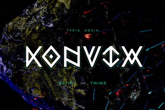 Konvix: A Modern Display Font for Editorial Design