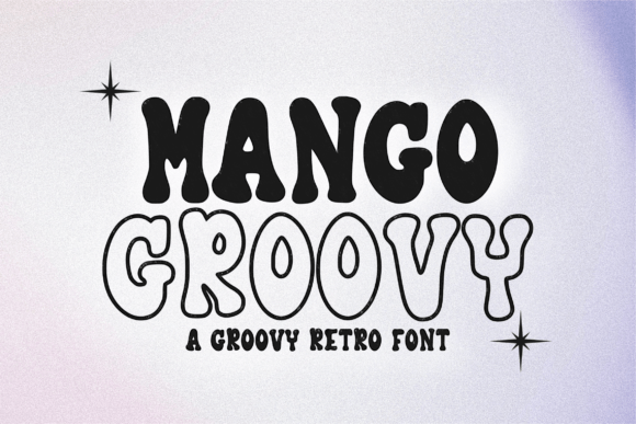 Mango Groovy: A Retro Display Font for Modern Editorial Design