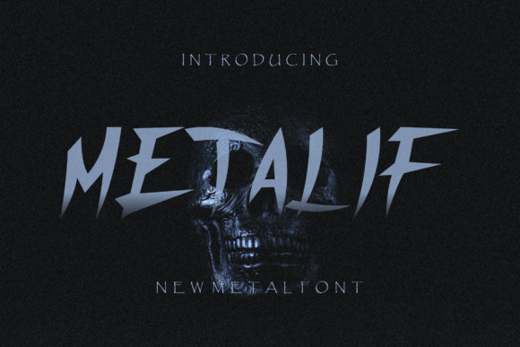 Metalif Display Font for Web Design