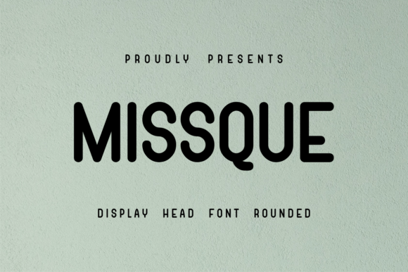 Missque Font: A Bold Display Typeface with a Tech Edge