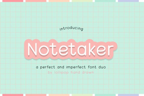 Notetaker: A Whimsical Font for Polished Branding