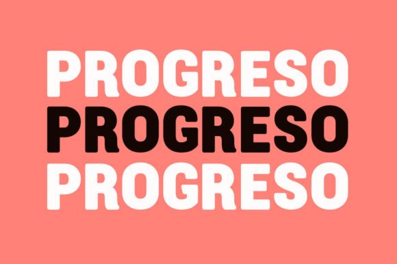 Progreso: A Fresh Sans Serif Font for Bold Editorial Design