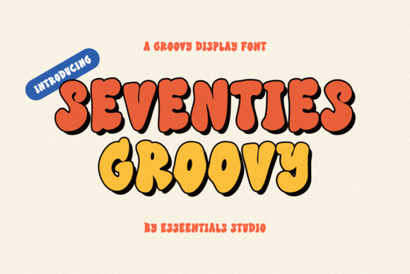 Seventies Groovy Font for Modern Branding