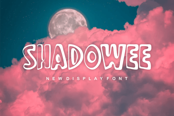 Shadowee: A Designer's Take on a Bold Display Font
