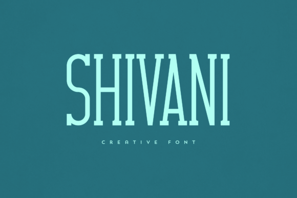 Shivani Display Font for Web Design