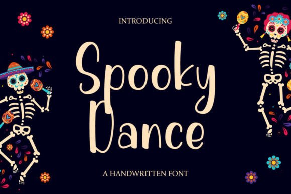 Spooky Dance: A Handwritten Font for Editorial Elegance