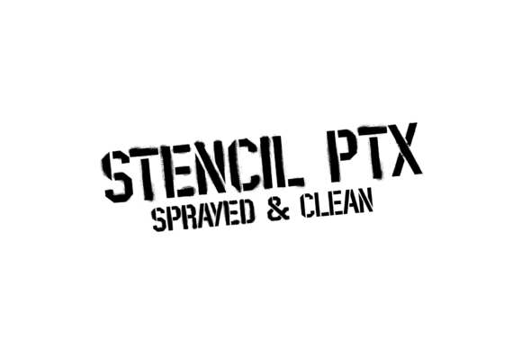 Stencil Ptx: A Bold Display Font for Campaign Creativity