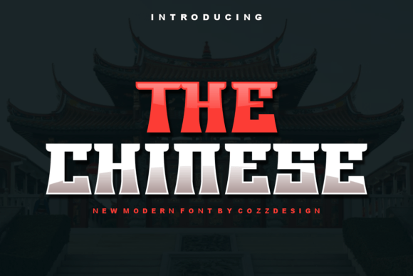 The Chinese Font for Handmade and Commercial Craft Projects