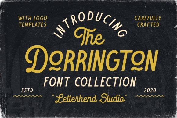 The Dorrington Trio: A Stylish Font for Modern Branding