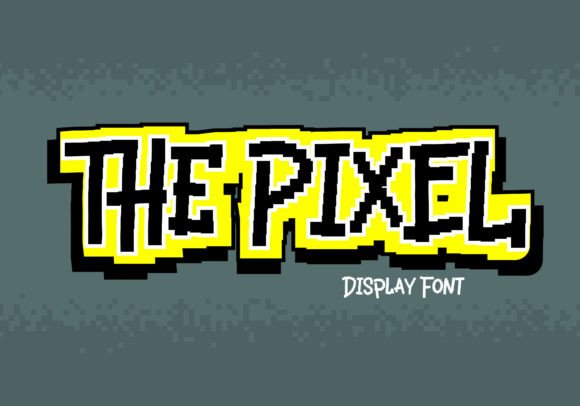 The Pixel Font for Web Design and Brand Identity